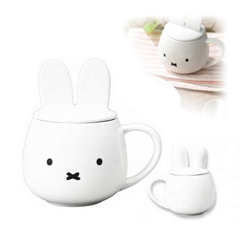 200101 金正陶器 ミッフィー 耳つき蓋の マグカップ 約270ml コップ miffy カップ ディックブルーナ dick bruna