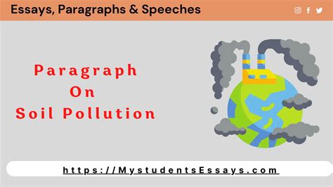 Paragraph On Soil Pollution Causes Impacts Student Essays