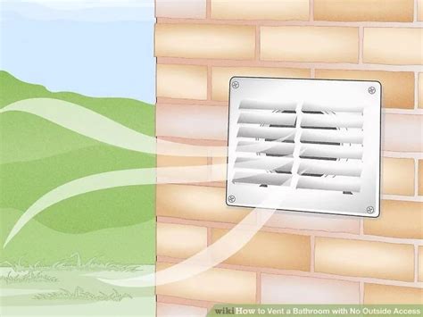 4 Simple Ways To Vent A Bathroom With No Outside Access WikiHow