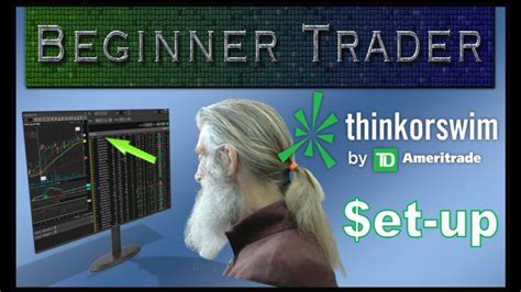 Setting Up Tos Think Or Swim For Charting Easy Scans While Trading