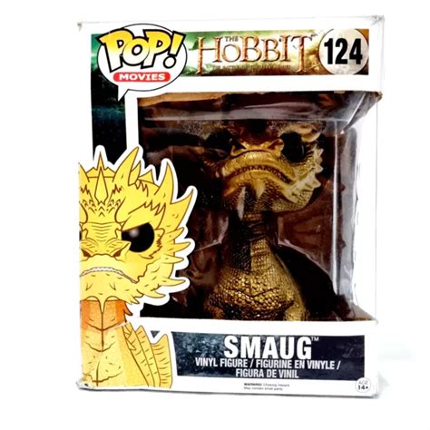 FUNKO POP GOLD Smaug 124 Dragon Vaulted Movies The Hobbit Battle Of