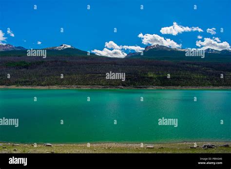 Maligne Lake Jasper National Park Canada Stock Photo Alamy