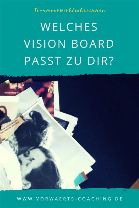 Vision Board Arten Vision Board Visionen Persönliche Entwicklung