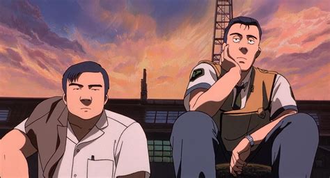 Patlabor The Movie Captain Kkiichi Goto And Detective Matsui Anime