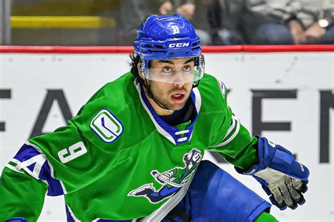 Abbotsford Canucks Forward Arshdeep Bains Named To Ahl All Star