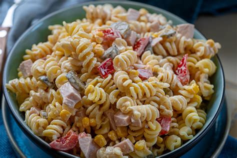 Leckerer Nudelsalat Das Perfekte 20 Minuten Rezept Auch Vegan