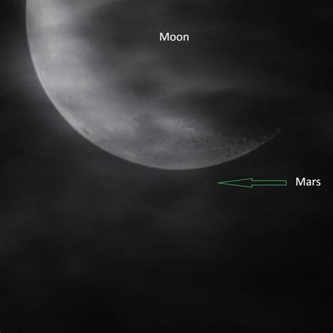 Photos When The Moon Hid Mars Astronomy Essentials Earthsky