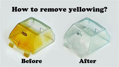 How To Remove Yellowing From Old Aged Plastic Cheap Easy