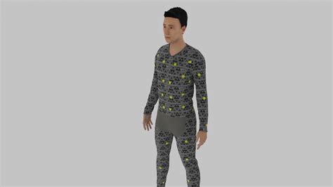 3D model Motion Capture Suit Character VR / AR / low-poly | CGTrader