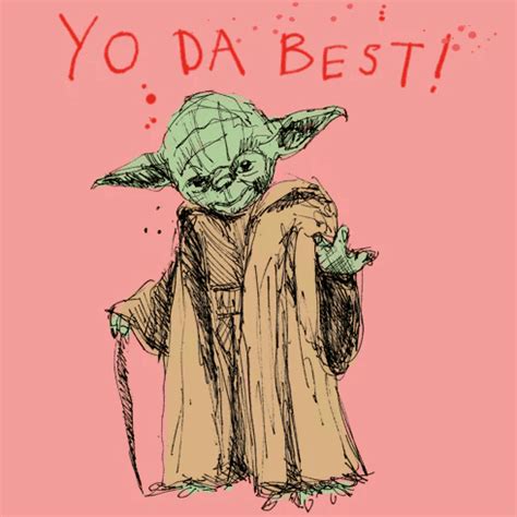 ‘Yoda Best’ Greetings Card | Home Sweet Home