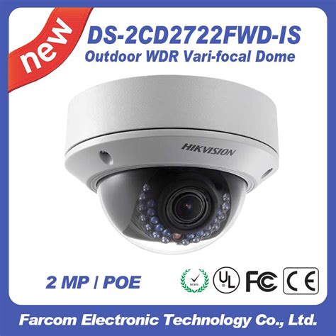 Dome Camera DS-2CD2722FWD-IS night camera Hikvision cctv camera IP66 ...