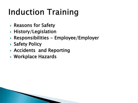 PPT - Induction Training PowerPoint Presentation, free download - ID ...