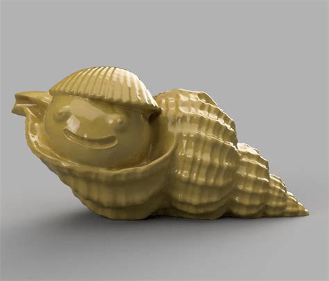 Whelk Bulot Shell Coquillage 3d Models Download Creality Cloud