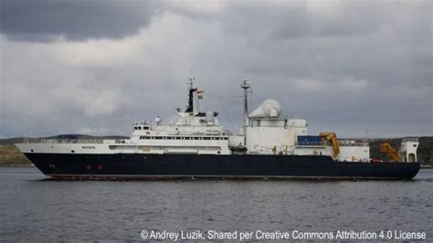 Russian Submarine Cable Spy Ship Loitering Off Ireland Commsrisk