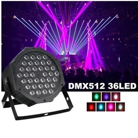 Dmx Led Jeu De Lumi Re Dj Stage Disco Party Ir Remote Contrl