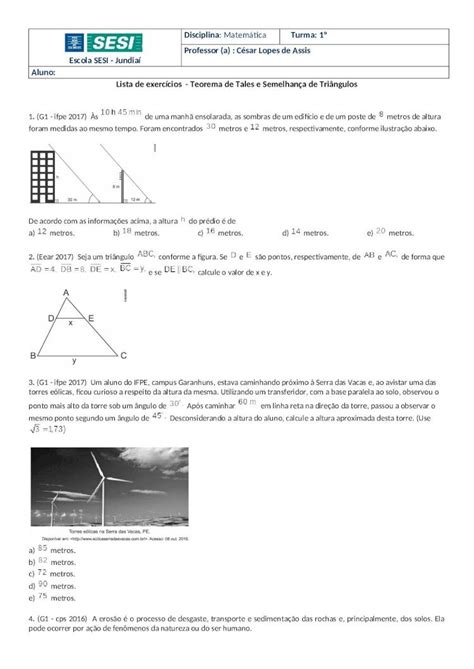 DOCX sesi jundiai webnode Web viewLista de exercícios Teorema