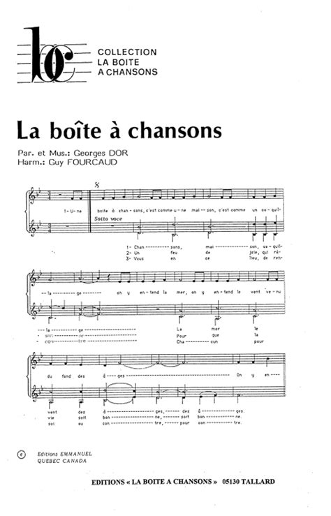 Partition De Musique Diteur De Partitions Pour Chorale