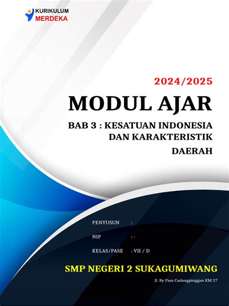 modul ajar ppkn bab iii sem