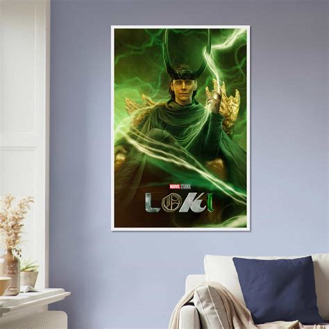 Loki 2 Movie Poster Loki Classic Movie Poster Tom Hiddleston Vintage