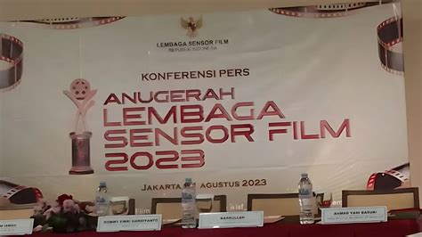 Ada 5 Kategori Nominasi Baru Dalam Anugerah Lembaga Sensor Film 2023