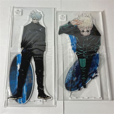 Jujutsu Kaisen Gojo Acryl Mega Figur Ständer Acstar eBay