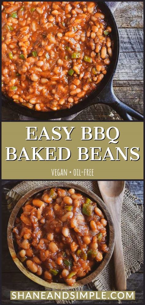 Easy BBQ Baked Beans Vegan Shane Simple