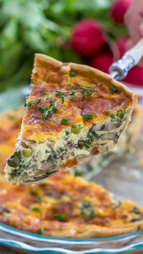 Spinach Quiche Recipe The Shortcut Kitchen