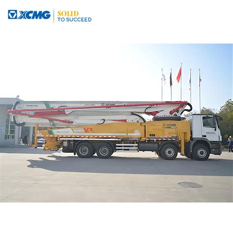 XCMG Official Official Hb62V 62m Used Mobile Concrete Pump For Sale