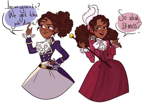 Lafayette and Jefferson genderbend Inspired in... - Hmp