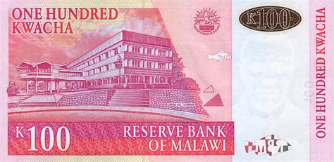 Banknote Index Malawi Kwacha P A