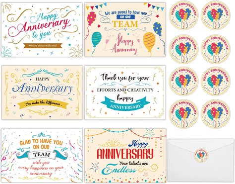 Amazon 25 Employee Anniversary Cards Fun Typographic Design