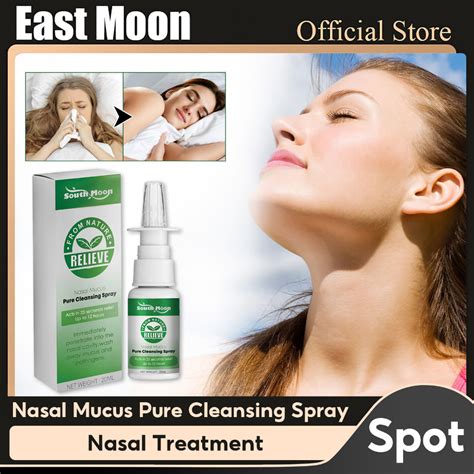 South Moon Nasal Mucus Pure Cleansing Spray Nasal Spray Sinus Allergic