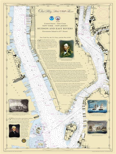 Historical Nautical Chart 1812newyorkchart New York War Of 1812