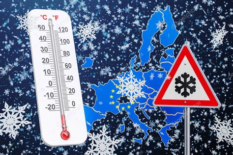 Hurac N De Nieve Ventiscas Y Tormenta De Invierno En La Uni N Europea