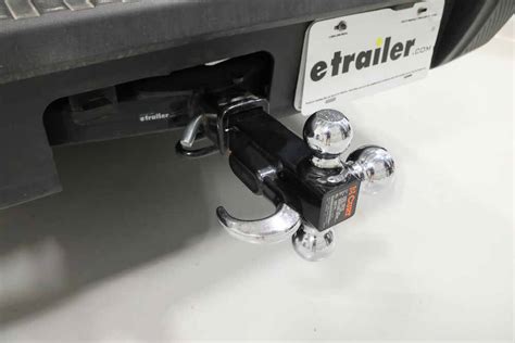 Curt Multi Ball Mount W Tow Hook For 2 Hitches CURT Trailer Hitch