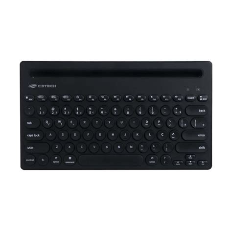 Teclado Sem Fio Bluetooth Multi Device C3Tech Preto K BT200BK