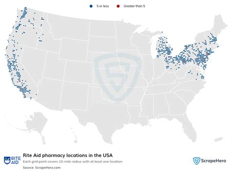 List of all Rite Aid store locations in the USA | ScrapeHero Data Store