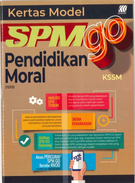 Kertas Model Spm Go Pendidikan Moral No Online Bookstore