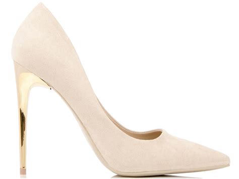 Klasyczne Czółenka Nude Delikatne Szpilki 39 7276404173 oficjalne archiwum Allegro