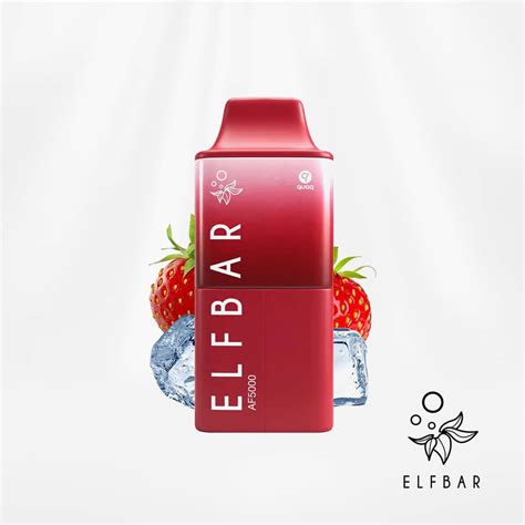 ELFBAR AF5000 Strawberry Ice Einweg Vape bis 5000 Züge