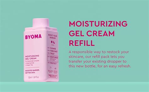 Byoma Moisturizing Gel Cream Refill Barrier Repair Face