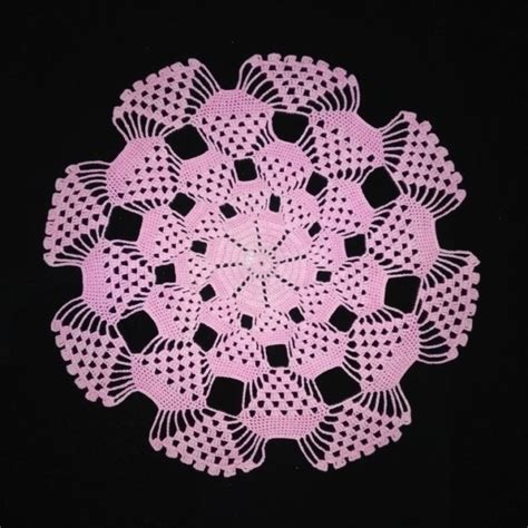 3d Crochet Table Topper Manual Crafts