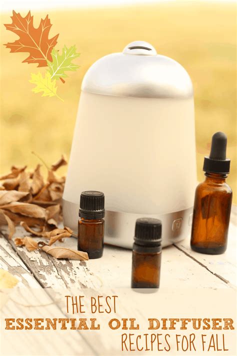 The Best Autumn Essential Oil Recipes For Your Diffuser Essential