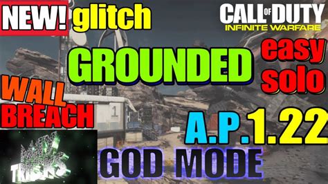 INFINITE WARFARE COD IW NEW GLITCH GROUNDED WALLBREACH AFTER PATCH 1