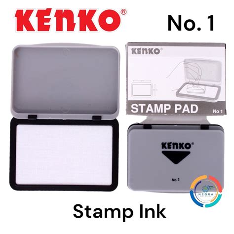 Jual Wadah Bantalan Stempel Kenko Stamp Pad Ink No Shopee Indonesia