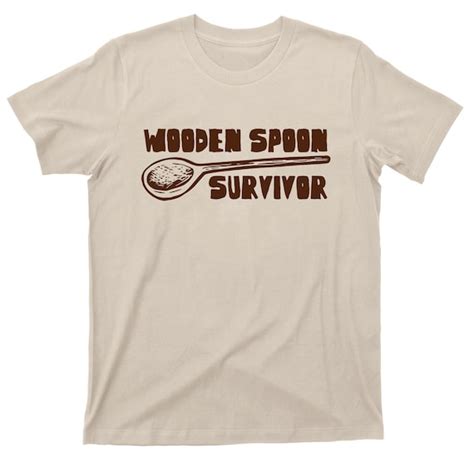 Wooden Spoon Survivor T Shirt Punishment Spanking Graphic Etsy