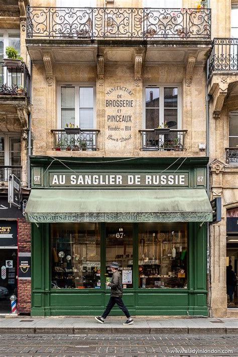 Bordeaux Shop In Nouvelle Aquitaine France French Cafe French Street