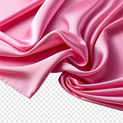 Premium Psd Flying Pink Silk Fabric Png Isolated On Transparent