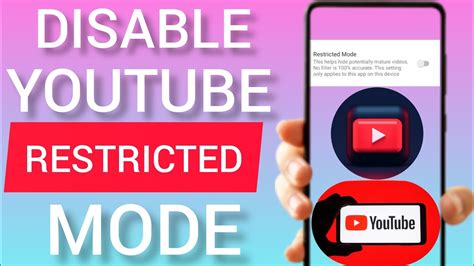 How To Turn Off Restricted Mode On YouTube Mobile PC 2024 YouTube