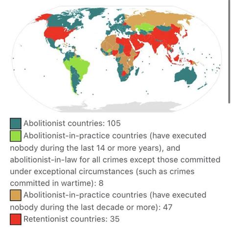 Capital punishment by country : r/MapPorn